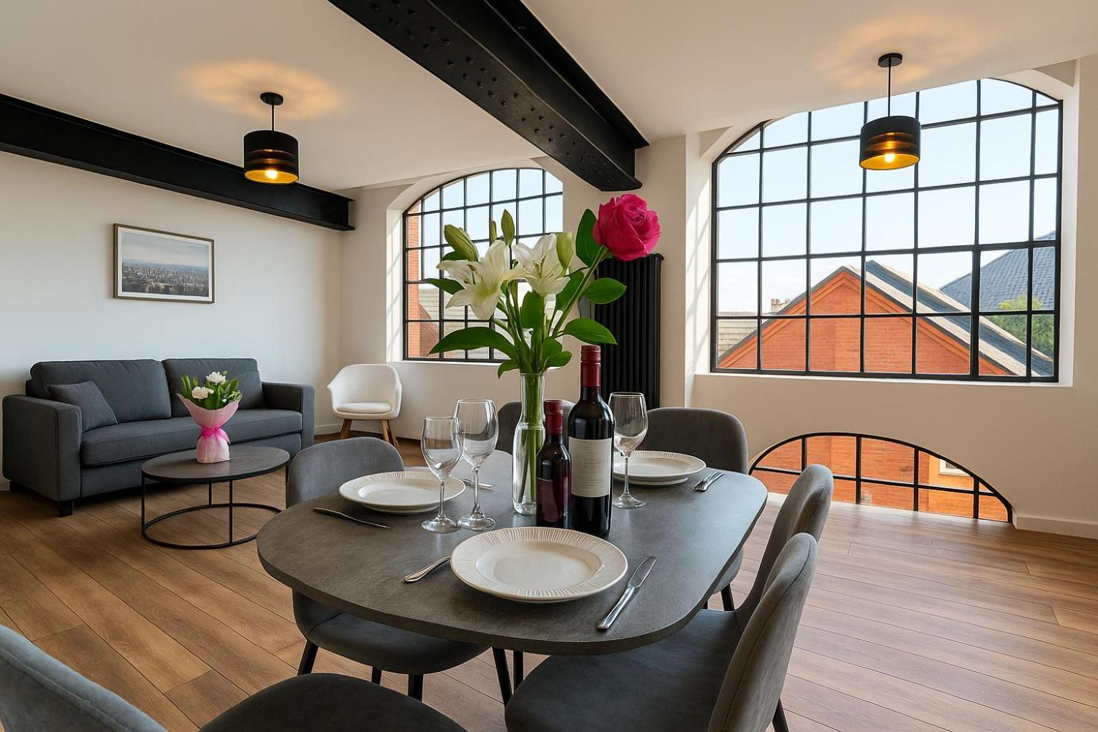 Sleeps 6 - Private Balcony - Steps To Dining & Pubs * Liverpool