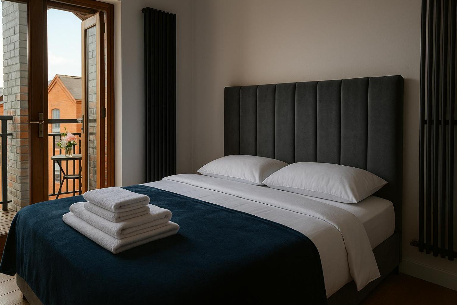 Sleeps 6 - Private Balcony - Steps To Dining & Pubs Apartment